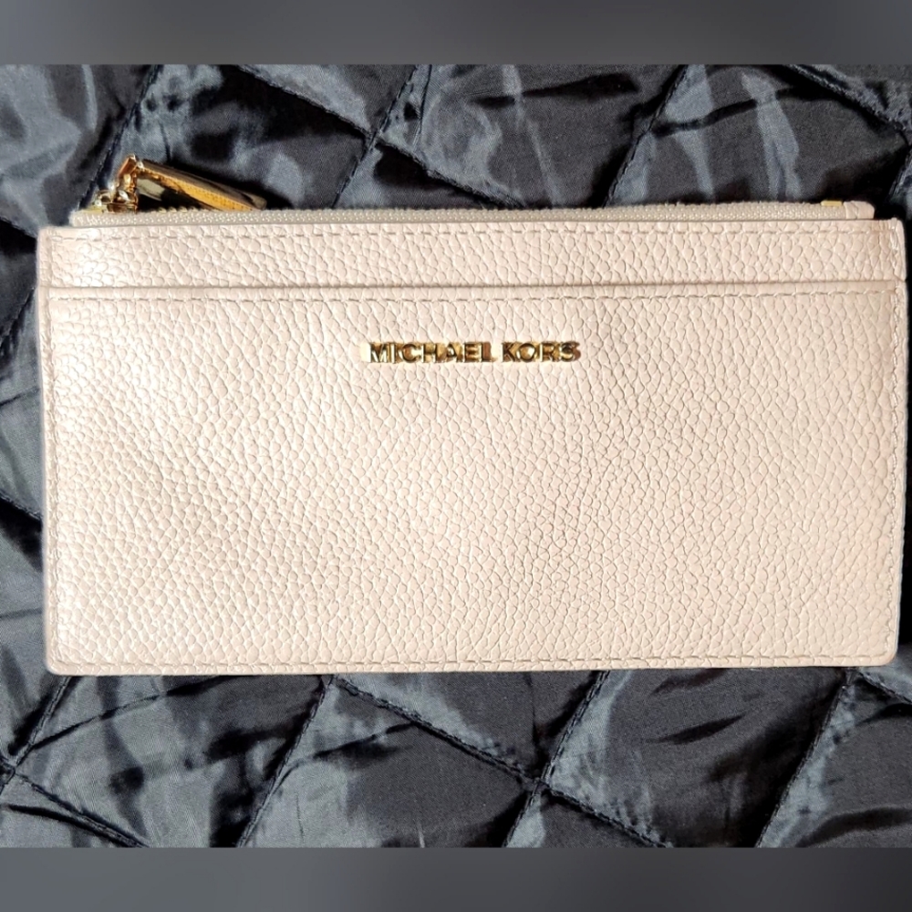 Michael Kors Pebble LeatherSlim Card Case